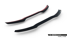 Heck Spoiler Aufsatz Abrisskante für Cupra Terramar Mk1 schwarz Hochglanz