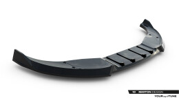 Cup Spoilerlippe Front Ansatz V.1 für Cupra Terramar Mk1 schwarz Hochglanz