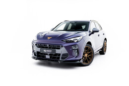 Cup Spoilerlippe Front Ansatz V.1 für Cupra Terramar Mk1 schwarz Hochglanz