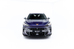 Cup Spoilerlippe Front Ansatz V.1 für Cupra Terramar Mk1 schwarz Hochglanz