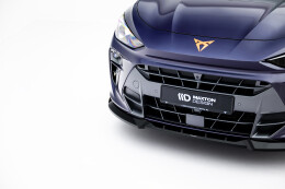 Cup Spoilerlippe Front Ansatz V.1 für Cupra Terramar Mk1 schwarz Hochglanz