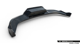 Mittlerer Cup Diffusor DTM Look Heck Ansatz für V.1 Cupra Terramar Mk1 schwarz Hochglanz