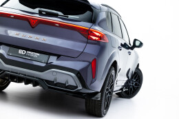 Mittlerer Cup Diffusor DTM Look Heck Ansatz für V.1 Cupra Terramar Mk1 schwarz Hochglanz