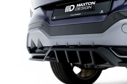 Mittlerer Cup Diffusor DTM Look Heck Ansatz für V.1 Cupra Terramar Mk1 schwarz Hochglanz
