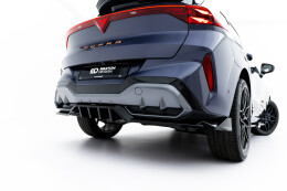 Mittlerer Cup Diffusor DTM Look Heck Ansatz für V.1 Cupra Terramar Mk1 schwarz Hochglanz