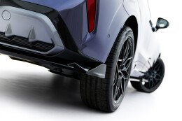 Mittlerer Cup Diffusor DTM Look Heck Ansatz für V.1 Cupra Terramar Mk1 schwarz Hochglanz
