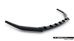 Cup Spoilerlippe Front Ansatz für Lexus RX F-Sport Mk4 Facelift schwarz Hochglanz
