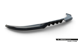 Mittlerer Cup Diffusor DTM Look Heck Ansatz V.2 für Cupra Terramar Mk1 schwarz Hochglanz