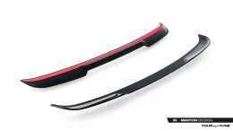 Heck Spoiler Aufsatz Abrisskante für BMW X2 M35i U10 schwarz Hochglanz