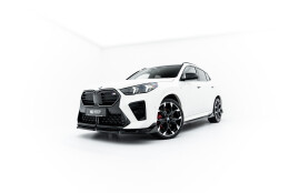 Cup Spoilerlippe Front Ansatz für BMW X2 M35i U10 schwarz Hochglanz