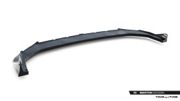 Cup Spoilerlippe Front Ansatz für BMW X2 M35i U10 schwarz Hochglanz
