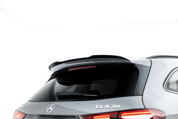 Heck Spoiler Aufsatz Abrisskante für Mercedes-AMG GLA 35 H247 Facelift schwarz Hochglanz