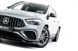 Cup Spoilerlippe Front Ansatz V.1 für Mercedes-AMG GLA 35 H247 Facelift schwarz Hochglanz