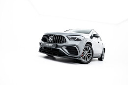 Cup Spoilerlippe Front Ansatz V.2 für Mercedes-AMG GLA 35 H247 Facelift schwarz Hochglanz