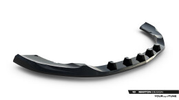 Cup Spoilerlippe Front Ansatz V.2 für Mercedes-AMG GLA 35 H247 Facelift schwarz Hochglanz