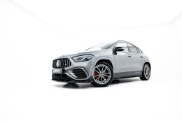 Seitenschweller Ansatz Cup Leisten für Mercedes-AMG GLA 35 H247 Facelift schwarz Hochglanz