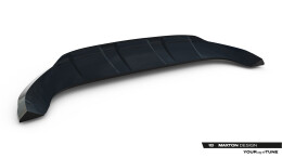 Cup Spoilerlippe Front Ansatz V.2 für Mercedes-Benz GLS AMG-Line X167  schwarz Hochglanz