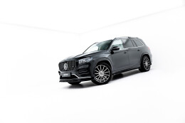 Cup Spoilerlippe Front Ansatz V.2 für Mercedes-Benz GLS AMG-Line X167  schwarz Hochglanz