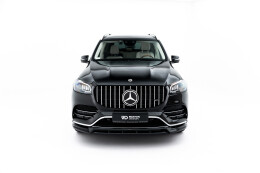 Cup Spoilerlippe Front Ansatz V.2 für Mercedes-Benz GLS AMG-Line X167  schwarz Hochglanz