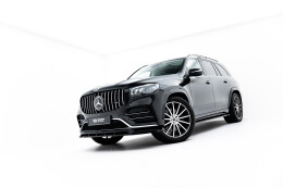 Cup Spoilerlippe Front Ansatz V.2 für Mercedes-Benz GLS AMG-Line X167  schwarz Hochglanz