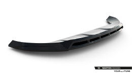 Cup Spoilerlippe Front Ansatz V.2 für Mercedes-Benz GLS AMG-Line X167  schwarz Hochglanz