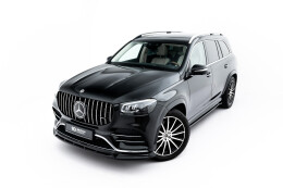 Cup Spoilerlippe Front Ansatz V.2 passend für Mercedes-Benz GLS AMG-Line X167 schwarz Hochglanz