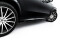 Seitenschweller Ansatz Cup Leisten V.2 passend für Mercedes-Benz GLS AMG-Line X167 schwarz Hochglanz