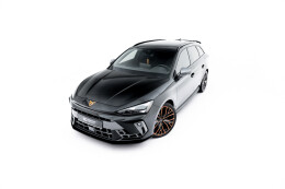 Street Pro Cup Spoilerlippe Front Ansatz für Cupra Leon ST / Hatchback Mk1 Facelift schwarz