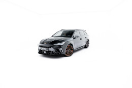 Street Pro Cup Spoilerlippe Front Ansatz für Cupra Leon ST / Hatchback Mk1 Facelift rot