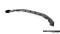 Street Pro Cup Spoilerlippe Front Ansatz + Flaps für Cupra Leon ST / Hatchback Mk1 Facelift rot + Flaps Hochglanz