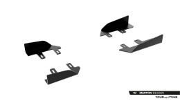 Seitenschweller Flaps passend für Cupra Leon ST / Hatchback Aero Mk1 / Mk1 Facelift schwarz Hochglanz