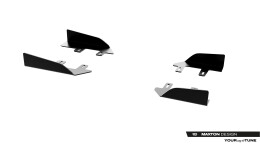 Seitenschweller Flaps passend für Cupra Leon ST / Hatchback Aero Mk1 / Mk1 Facelift schwarz Hochglanz