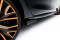 Seitenschweller Flaps für Cupra Leon ST / Hatchback Aero Mk1 / Mk1 Facelift schwarz Hochglanz