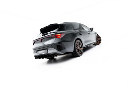 Street Pro Heck Ansatz Flaps Diffusor für Cupra Leon ST Mk1 Facelift rot