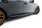 Seitenschweller Ansatz Cup Leisten V.2 für Cupra Leon ST / Hatchback  Aero Mk1 / Mk1 Facelift schwarz Hochglanz