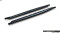 Seitenschweller Ansatz Cup Leisten V.2 für Cupra Leon ST / Hatchback  Aero Mk1 / Mk1 Facelift schwarz Hochglanz