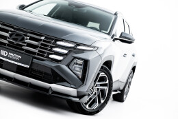 Street+ Spoilerlippe Front Ansatz passend für Hyundai Tucson Mk4 FL schwarz Hochglanz