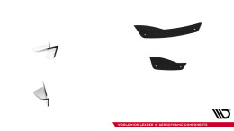 Stoßstangen Flaps Wings vorne Canards passend für Mercedes-AMG CLE 53 Aero C236