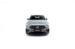 Cup Spoilerlippe Front Ansatz V.1 für Mercedes-AMG GLA 35 H247 Facelift schwarz Hochglanz