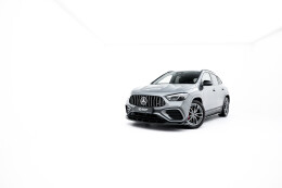 Cup Spoilerlippe Front Ansatz V.2 für Mercedes-AMG GLA 35 H247 Facelift schwarz Hochglanz
