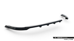 Mittlerer Cup Diffusor DTM Look Heck Ansatz für Hyundai Tucson Mk4 Facelift schwarz Hochglanz