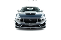 Street Pro Cup Spoilerlippe Front Ansatz für Ford Mustang Dark Horse Mk7 schwarz