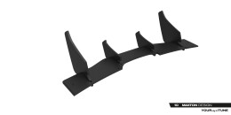 Street Pro Heckschürze für Ford Mustang Dark Horse Mk7 schwarz + rot