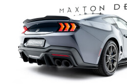 Street Pro Heck Ansatz Flaps Diffusor für Ford Mustang Dark Horse Mk7 schwarz