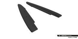 Street Pro Heck Ansatz Flaps Diffusor für Ford Mustang Dark Horse Mk7 schwarz