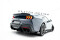 Street Pro Heck Ansatz Flaps Diffusor + Flaps für Ford Mustang Dark Horse Mk7 schwarz + Flaps Hochglanz