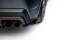 Street Pro Heck Ansatz Flaps Diffusor + Flaps für Ford Mustang Dark Horse Mk7 schwarz + Flaps Hochglanz