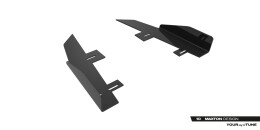 Hintere Seiten Flaps für Ford Mustang Dark Horse Mk7 schwarz Hochglanz