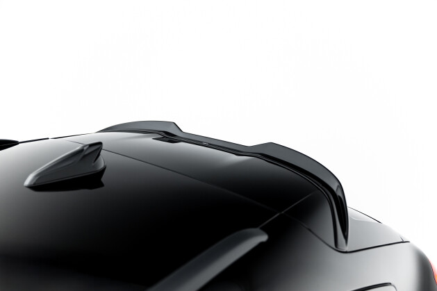 Heck Spoiler Aufsatz Abrisskante für Audi A6 S-Line Avant C9 schwarz Hochglanz