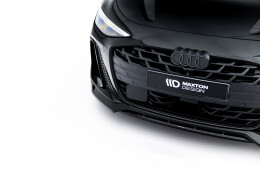 Cup Spoilerlippe Front Ansatz V.1 für Audi A6 S-Line C9 schwarz Hochglanz
